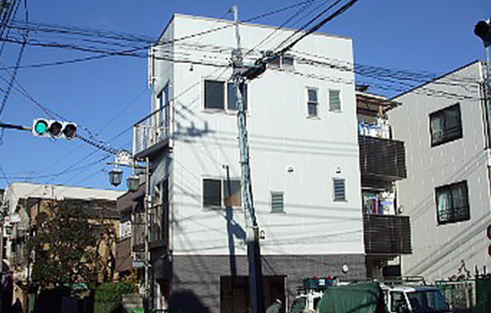 目黒区 鉄骨新築工事